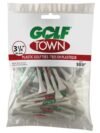 PRIDE SPORTS - Golf Town Logo 3 1/4 Inch Plastic Tees (50 Count)